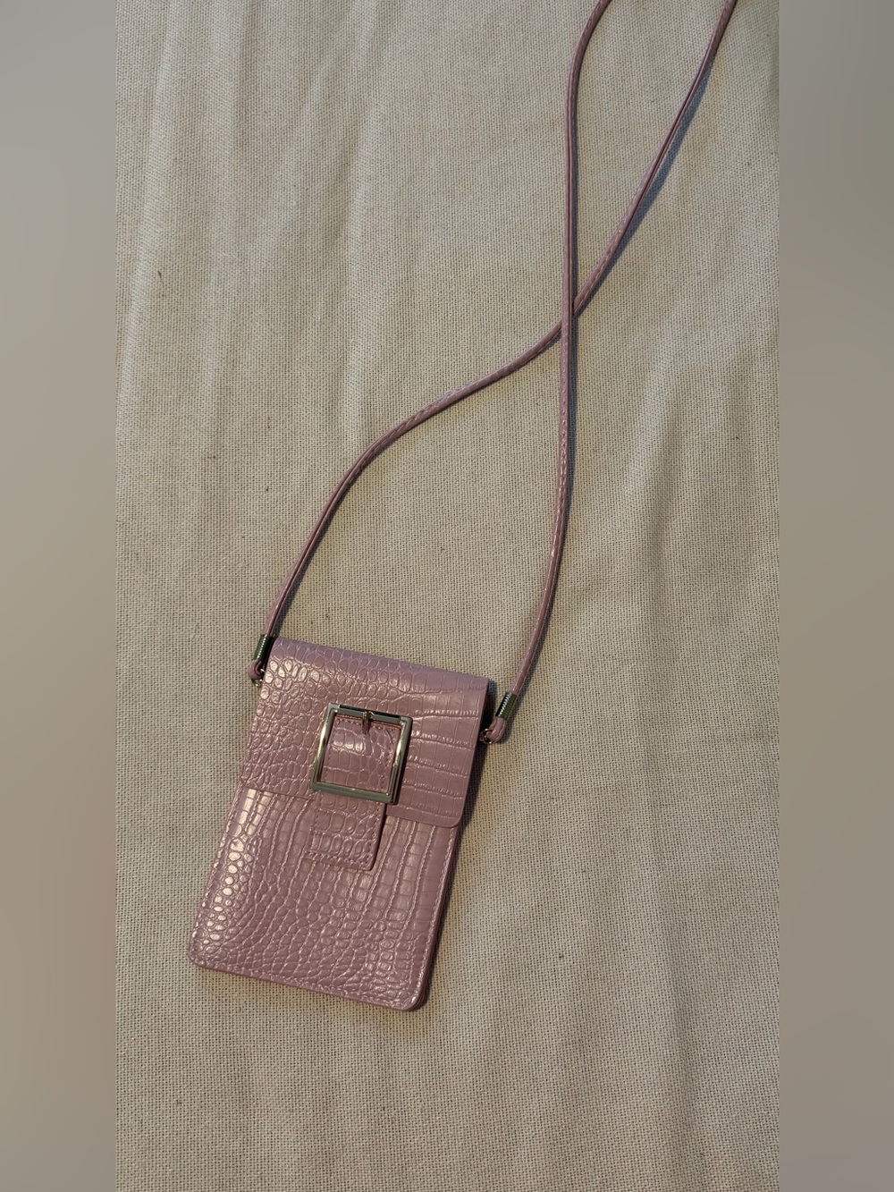 Women's Croc-Embossed Crossbody Bag - Assots of London